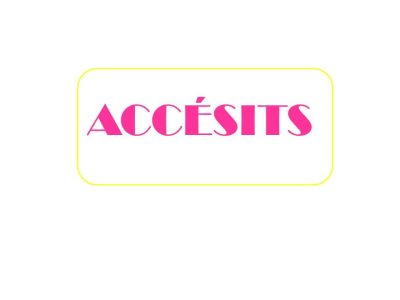 Accésits