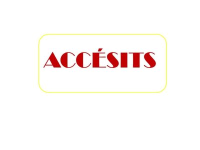 Accésits