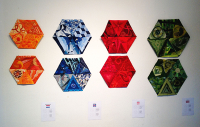 expo mostoles hexagonos